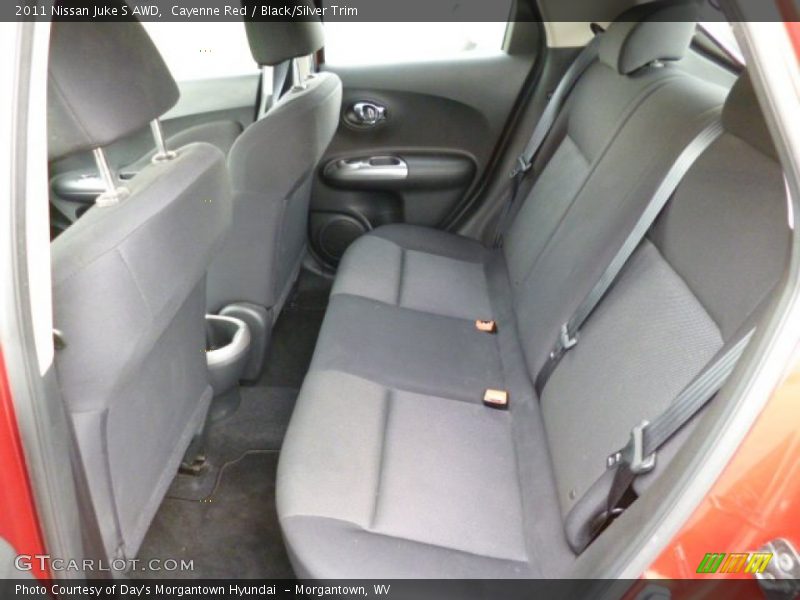 Cayenne Red / Black/Silver Trim 2011 Nissan Juke S AWD