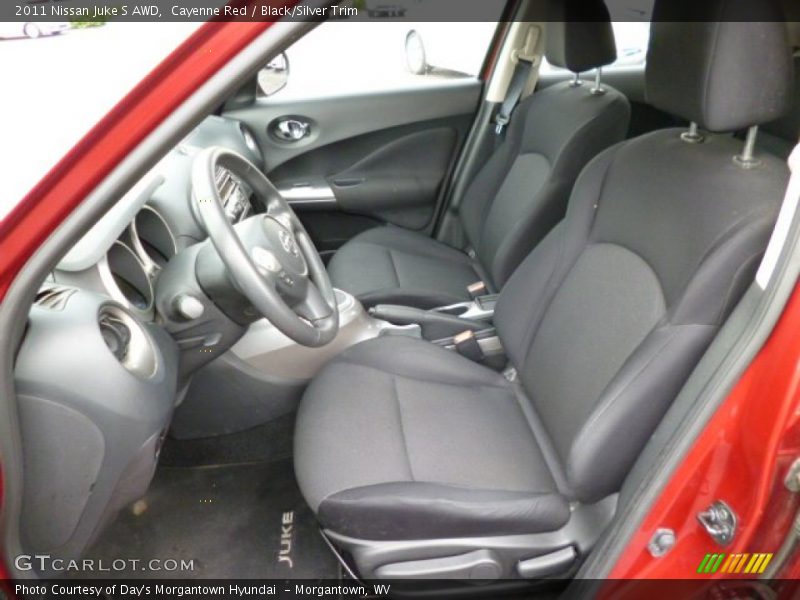 Cayenne Red / Black/Silver Trim 2011 Nissan Juke S AWD