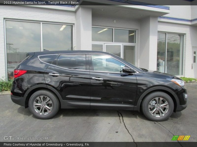 Twilight Black / Beige 2013 Hyundai Santa Fe Sport
