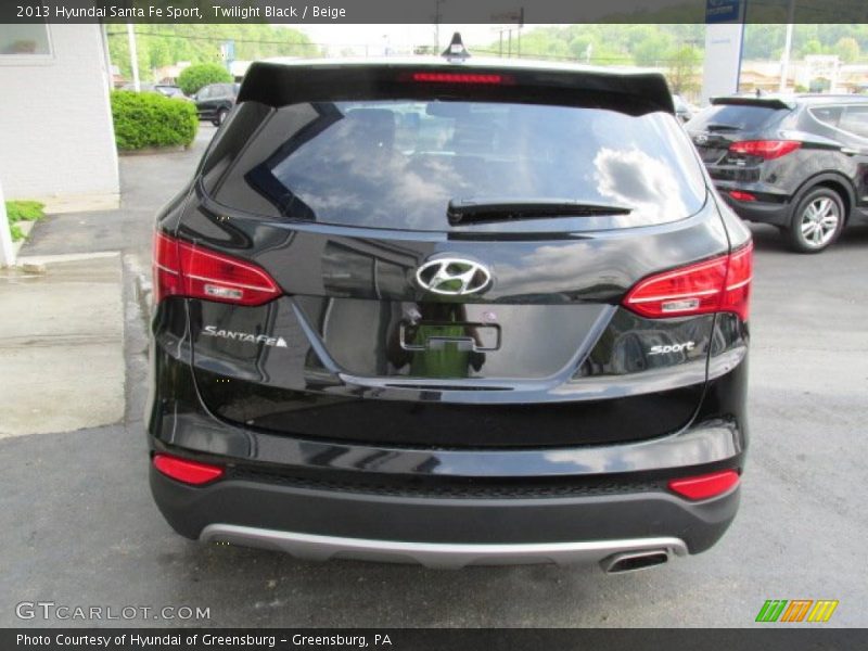 Twilight Black / Beige 2013 Hyundai Santa Fe Sport