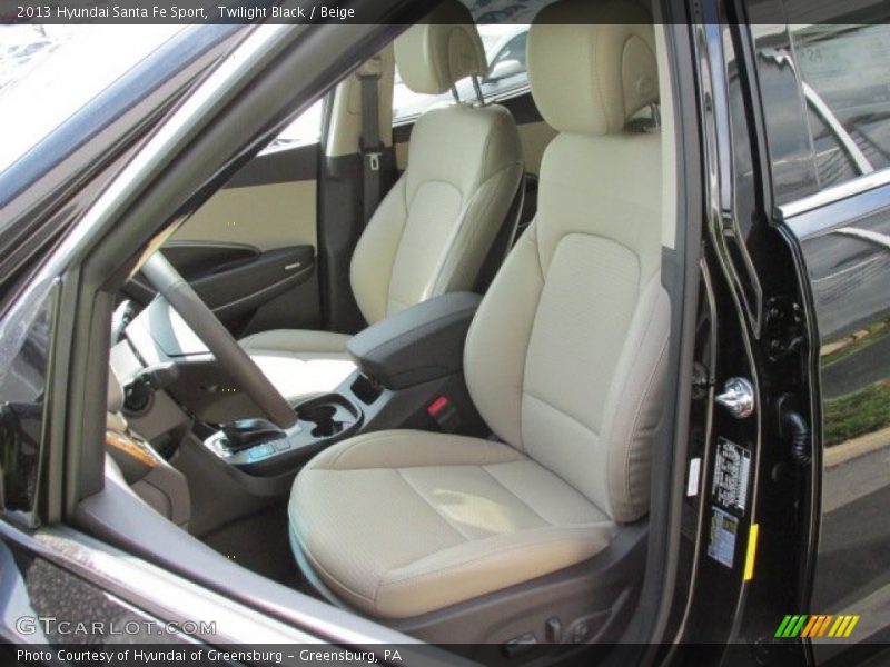 Twilight Black / Beige 2013 Hyundai Santa Fe Sport