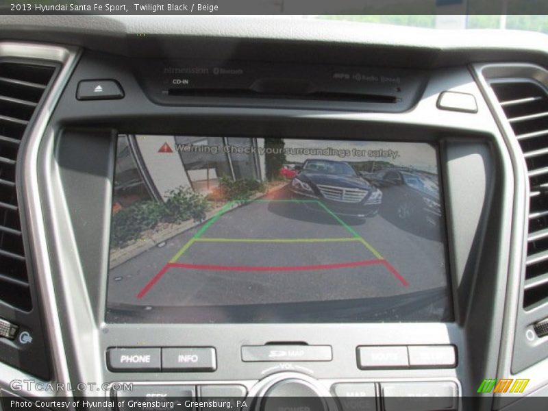 Twilight Black / Beige 2013 Hyundai Santa Fe Sport