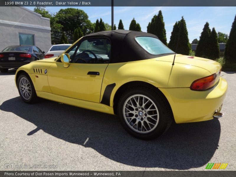  1998 Z3 2.8 Roadster Dakar Yellow