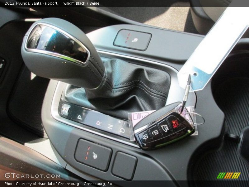 Twilight Black / Beige 2013 Hyundai Santa Fe Sport