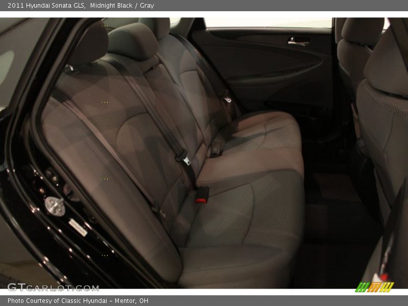 Rear Seat of 2011 Sonata GLS