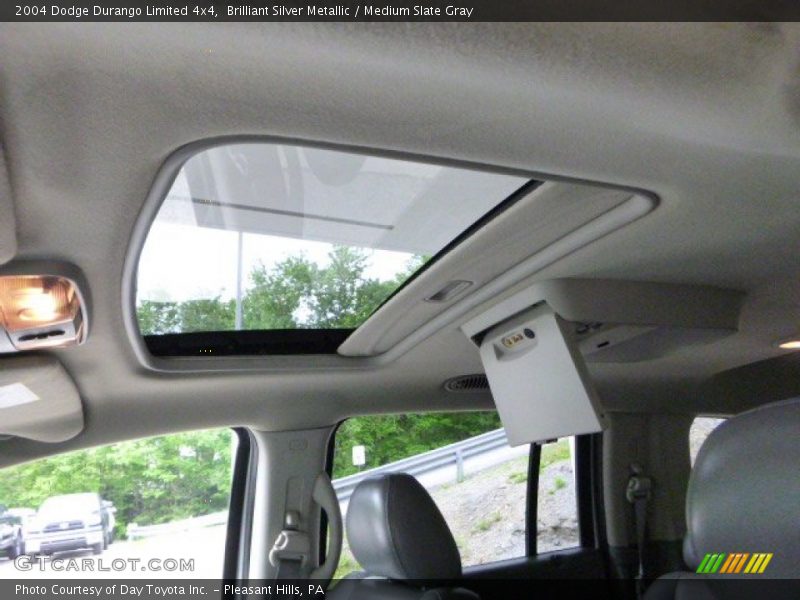 Brilliant Silver Metallic / Medium Slate Gray 2004 Dodge Durango Limited 4x4