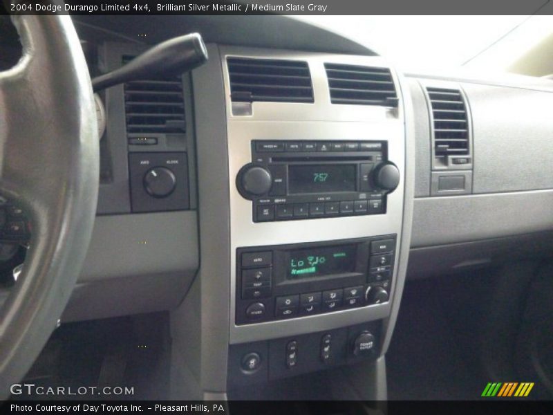 Brilliant Silver Metallic / Medium Slate Gray 2004 Dodge Durango Limited 4x4
