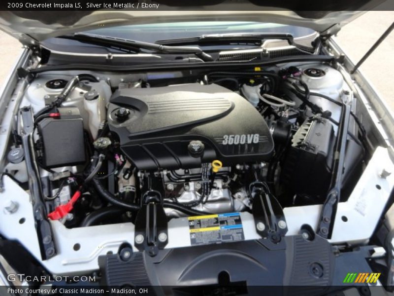 Silver Ice Metallic / Ebony 2009 Chevrolet Impala LS