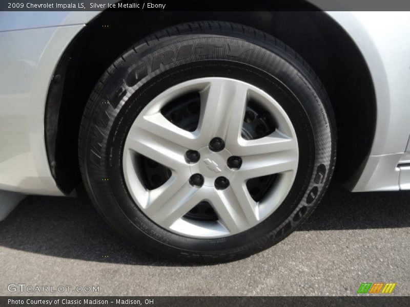 Silver Ice Metallic / Ebony 2009 Chevrolet Impala LS