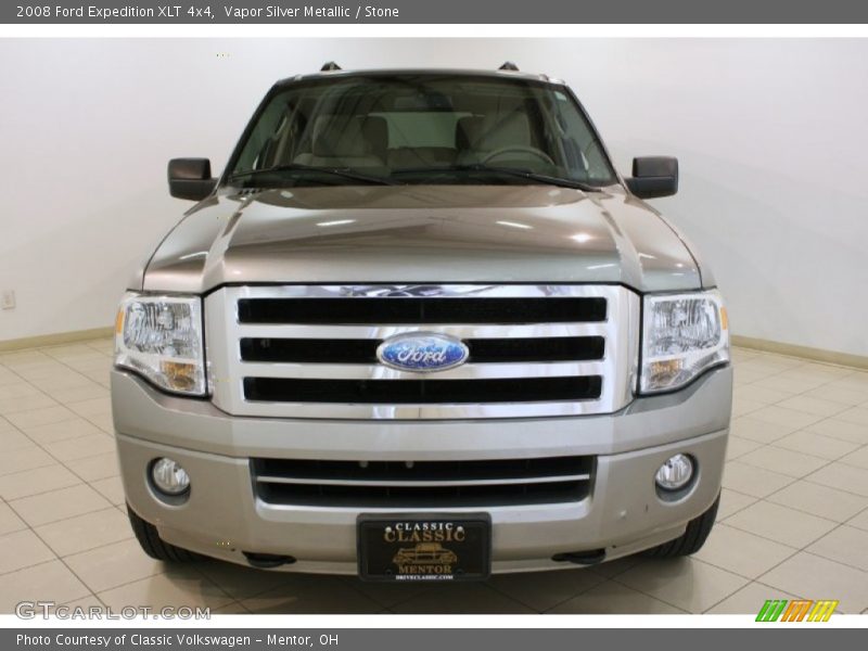 Vapor Silver Metallic / Stone 2008 Ford Expedition XLT 4x4