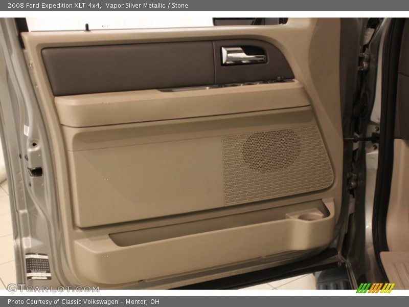 Vapor Silver Metallic / Stone 2008 Ford Expedition XLT 4x4