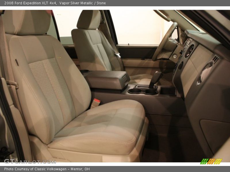 Vapor Silver Metallic / Stone 2008 Ford Expedition XLT 4x4