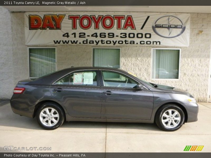 Magnetic Gray Metallic / Ash 2011 Toyota Camry LE
