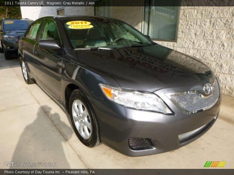 Magnetic Gray Metallic / Ash 2011 Toyota Camry LE