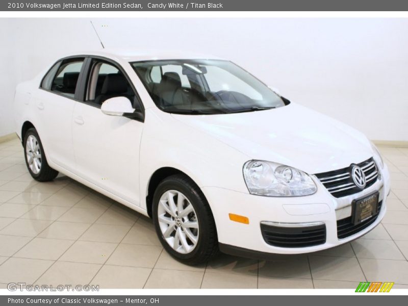 Candy White / Titan Black 2010 Volkswagen Jetta Limited Edition Sedan