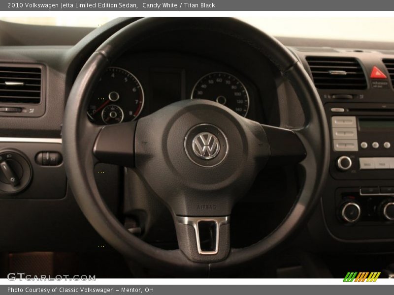 Candy White / Titan Black 2010 Volkswagen Jetta Limited Edition Sedan