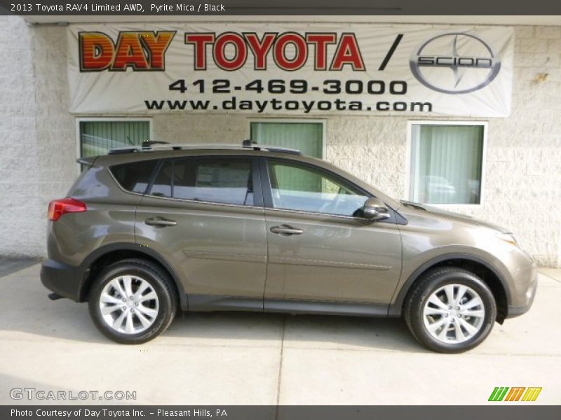 Pyrite Mica / Black 2013 Toyota RAV4 Limited AWD