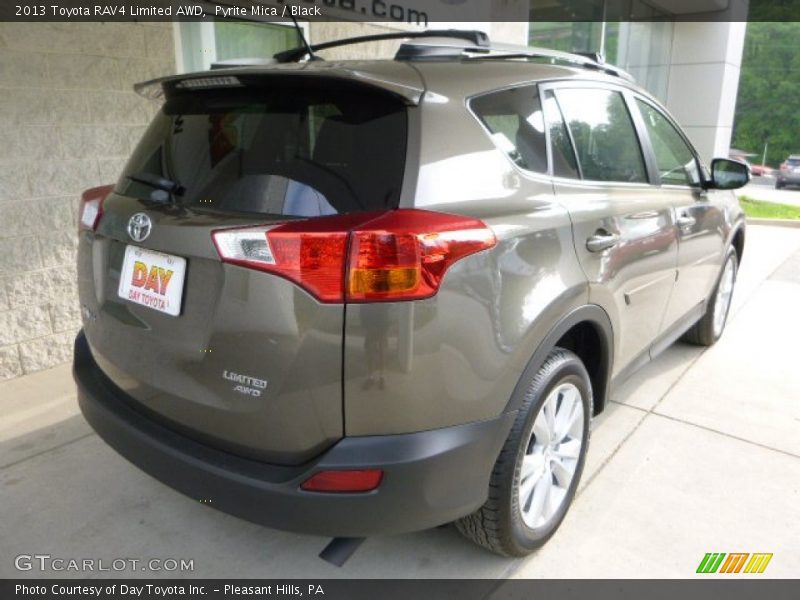 Pyrite Mica / Black 2013 Toyota RAV4 Limited AWD