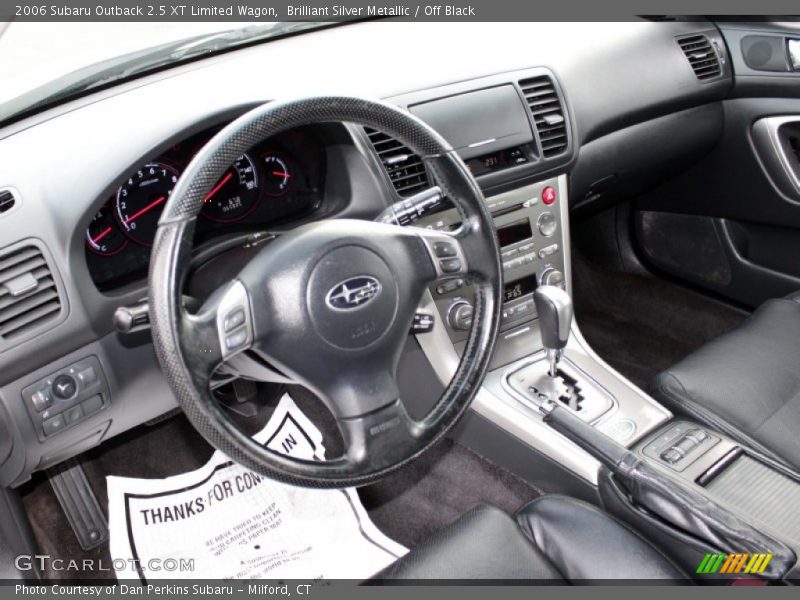  2006 Outback 2.5 XT Limited Wagon Off Black Interior