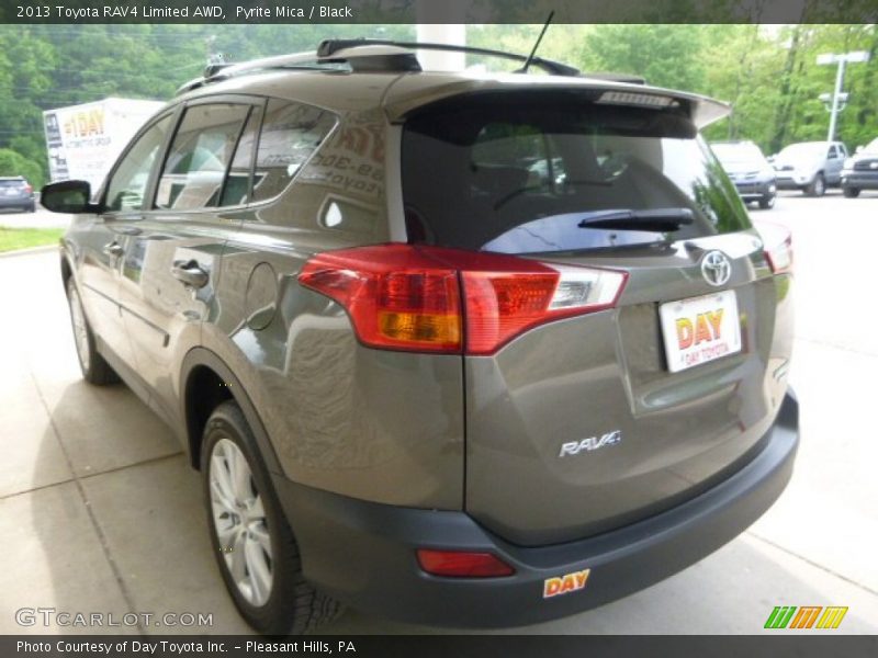 Pyrite Mica / Black 2013 Toyota RAV4 Limited AWD