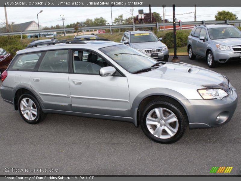 Brilliant Silver Metallic / Off Black 2006 Subaru Outback 2.5 XT Limited Wagon