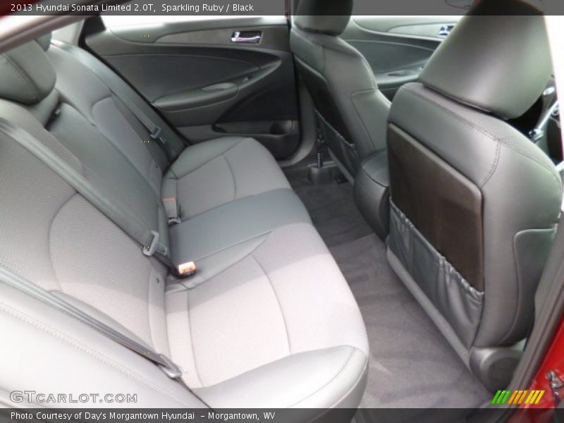 Sparkling Ruby / Black 2013 Hyundai Sonata Limited 2.0T