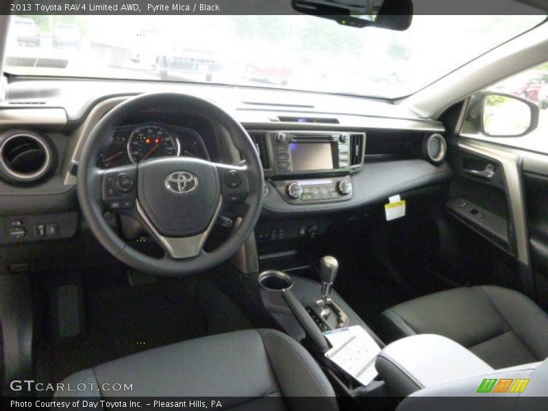 Pyrite Mica / Black 2013 Toyota RAV4 Limited AWD
