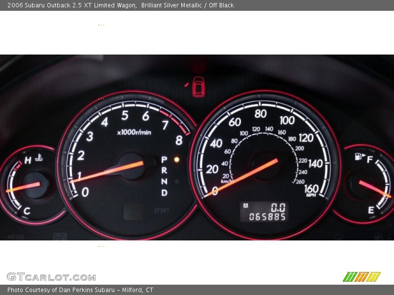  2006 Outback 2.5 XT Limited Wagon 2.5 XT Limited Wagon Gauges