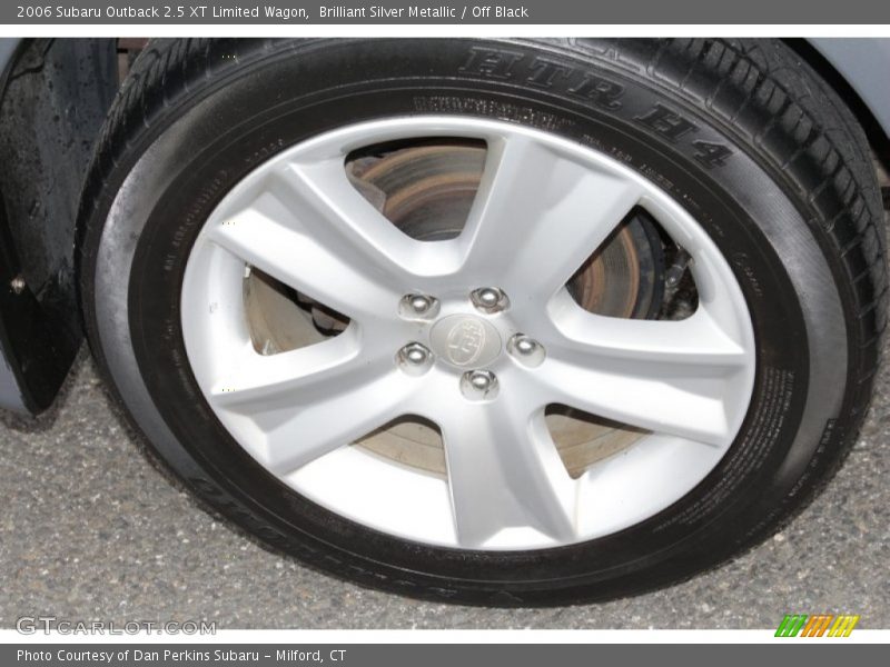 Brilliant Silver Metallic / Off Black 2006 Subaru Outback 2.5 XT Limited Wagon