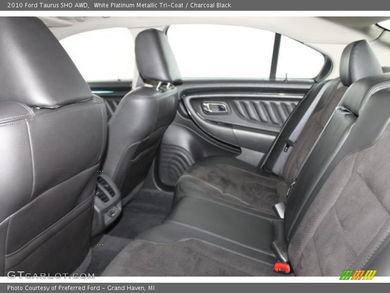 Rear Seat of 2010 Taurus SHO AWD