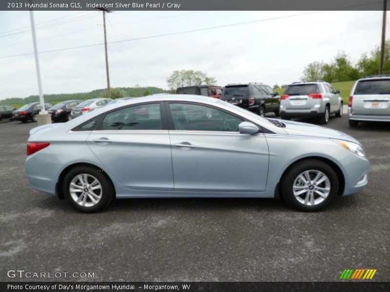 Iridescent Silver Blue Pearl / Gray 2013 Hyundai Sonata GLS