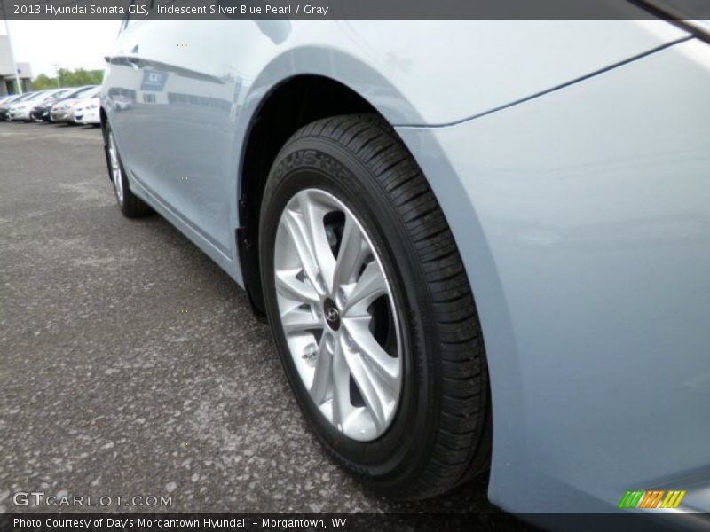 Iridescent Silver Blue Pearl / Gray 2013 Hyundai Sonata GLS