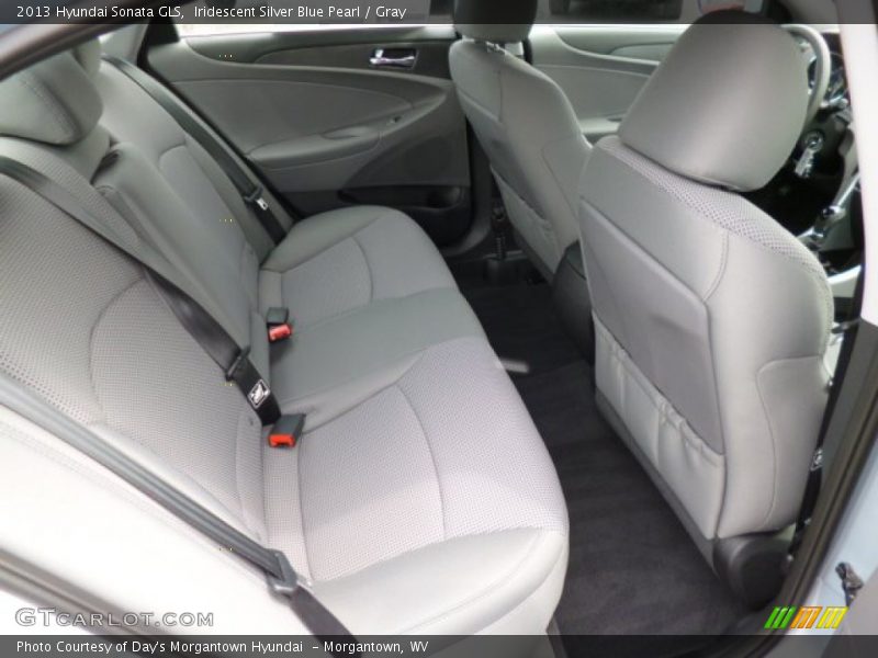 Iridescent Silver Blue Pearl / Gray 2013 Hyundai Sonata GLS
