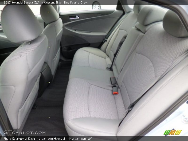 Iridescent Silver Blue Pearl / Gray 2013 Hyundai Sonata GLS