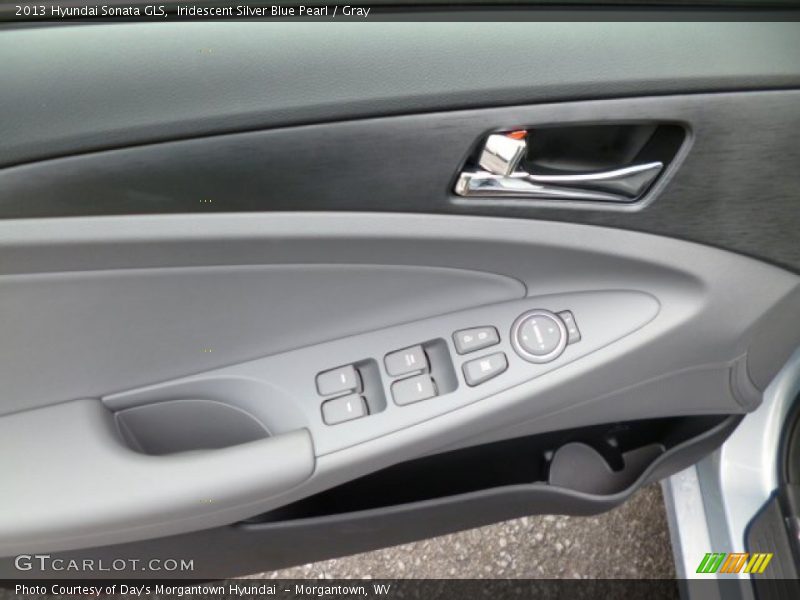 Iridescent Silver Blue Pearl / Gray 2013 Hyundai Sonata GLS