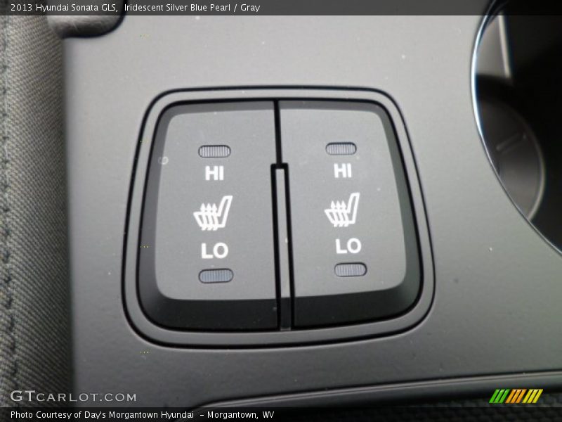 Iridescent Silver Blue Pearl / Gray 2013 Hyundai Sonata GLS