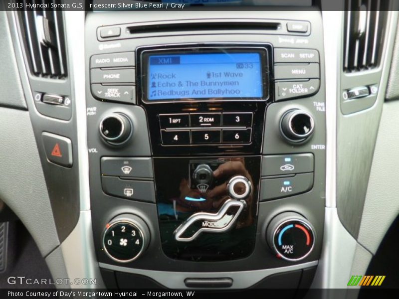 Iridescent Silver Blue Pearl / Gray 2013 Hyundai Sonata GLS