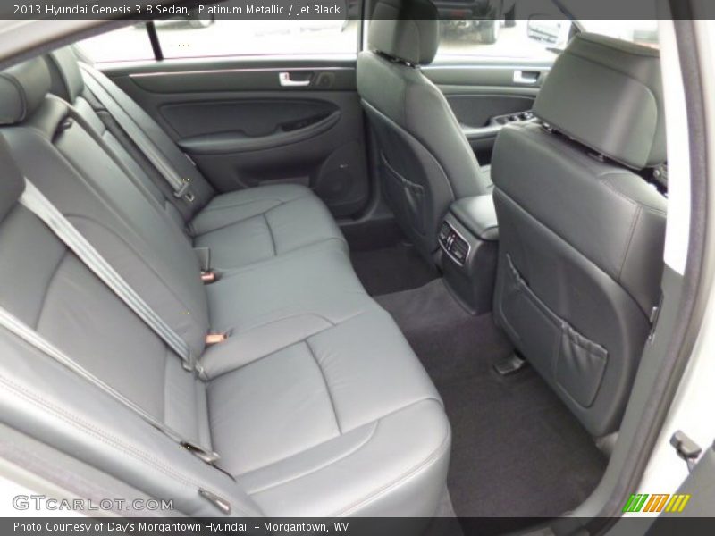 Platinum Metallic / Jet Black 2013 Hyundai Genesis 3.8 Sedan