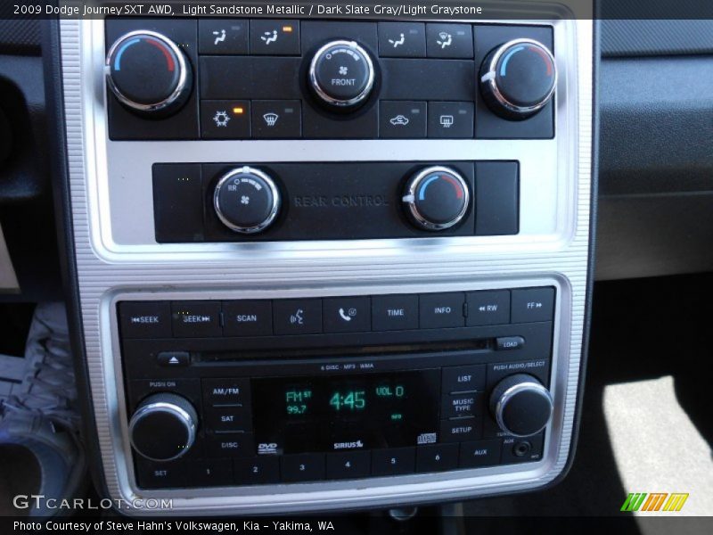 Light Sandstone Metallic / Dark Slate Gray/Light Graystone 2009 Dodge Journey SXT AWD