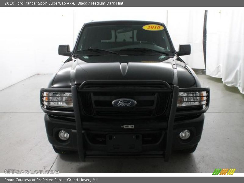 Black / Medium Dark Flint 2010 Ford Ranger Sport SuperCab 4x4