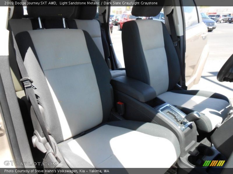 Light Sandstone Metallic / Dark Slate Gray/Light Graystone 2009 Dodge Journey SXT AWD