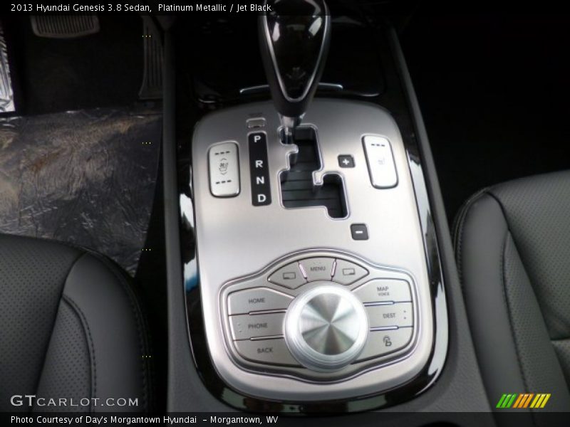 Platinum Metallic / Jet Black 2013 Hyundai Genesis 3.8 Sedan