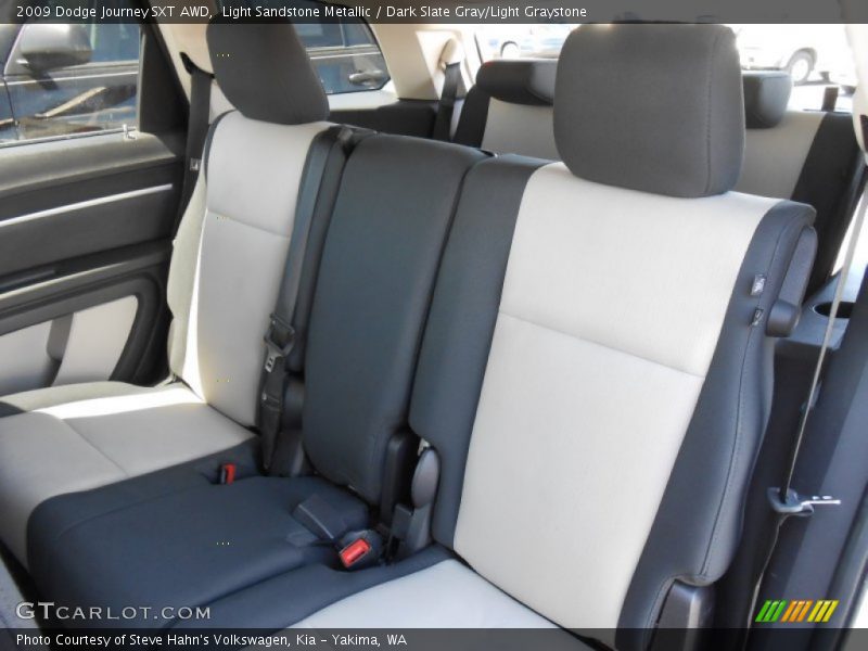 Light Sandstone Metallic / Dark Slate Gray/Light Graystone 2009 Dodge Journey SXT AWD