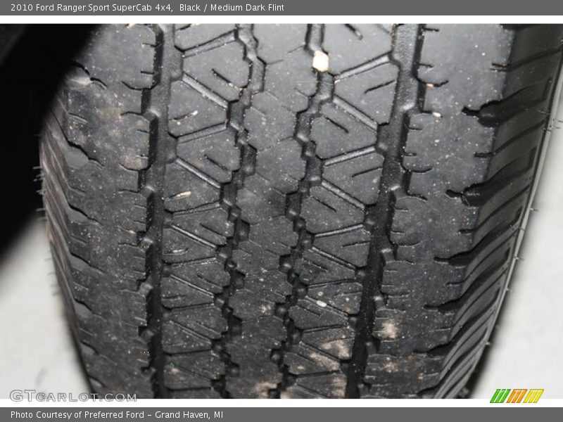 Black / Medium Dark Flint 2010 Ford Ranger Sport SuperCab 4x4