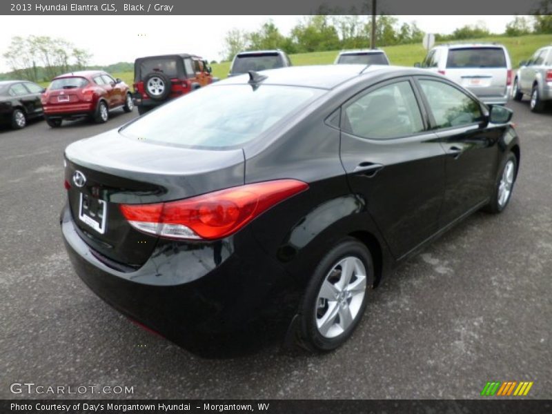 Black / Gray 2013 Hyundai Elantra GLS