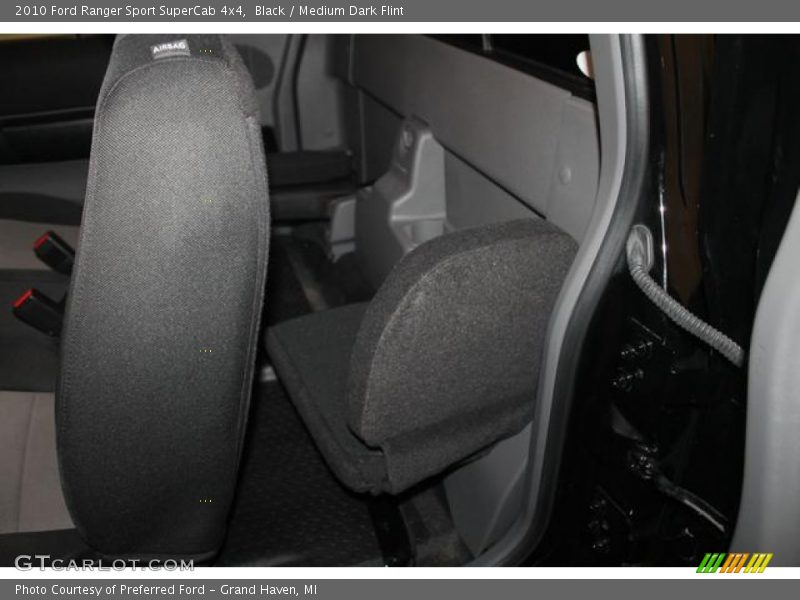 Black / Medium Dark Flint 2010 Ford Ranger Sport SuperCab 4x4