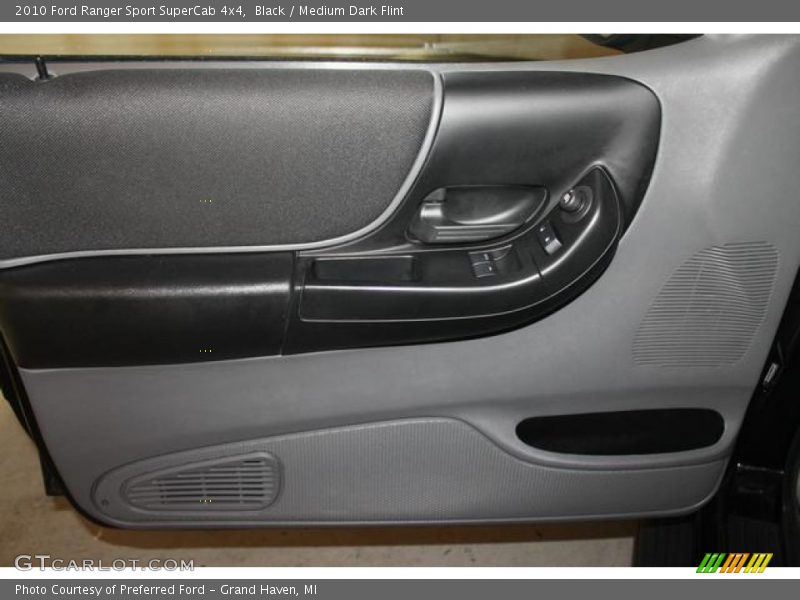 Black / Medium Dark Flint 2010 Ford Ranger Sport SuperCab 4x4