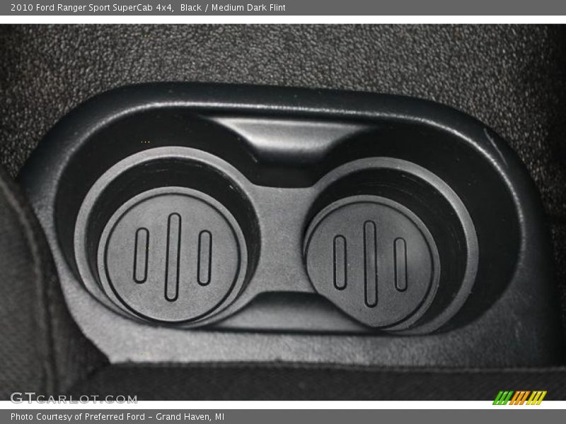 Black / Medium Dark Flint 2010 Ford Ranger Sport SuperCab 4x4