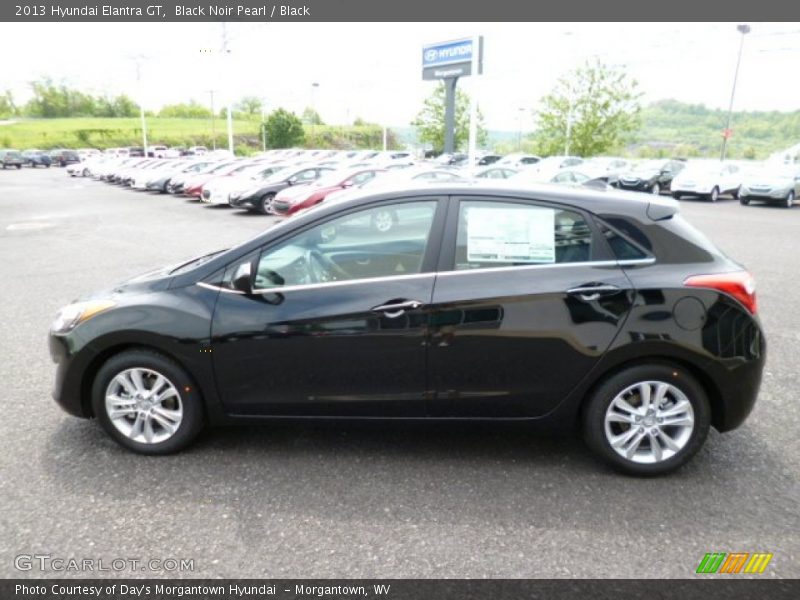 Black Noir Pearl / Black 2013 Hyundai Elantra GT