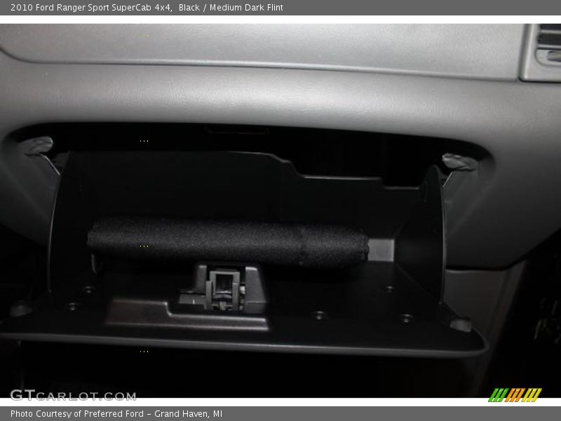 Black / Medium Dark Flint 2010 Ford Ranger Sport SuperCab 4x4